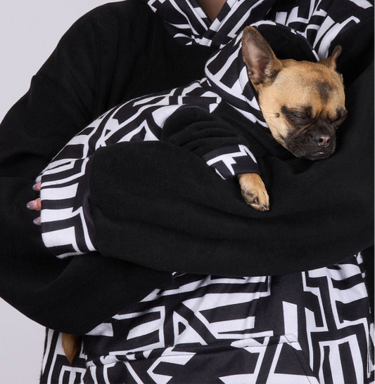 Dog Fleece Hoodie - So Fetch