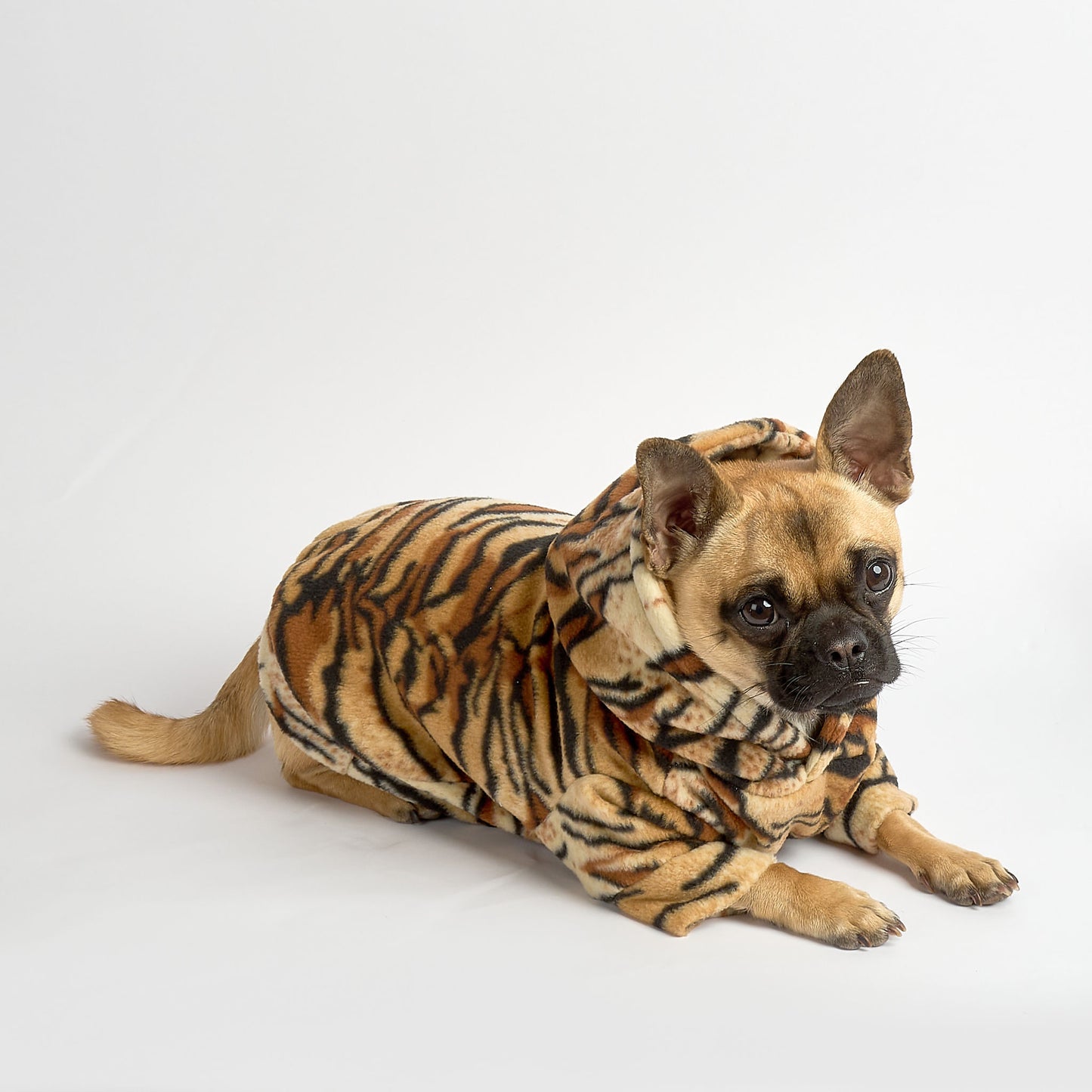 Dog Fleece Hoodie - TIGRRR!