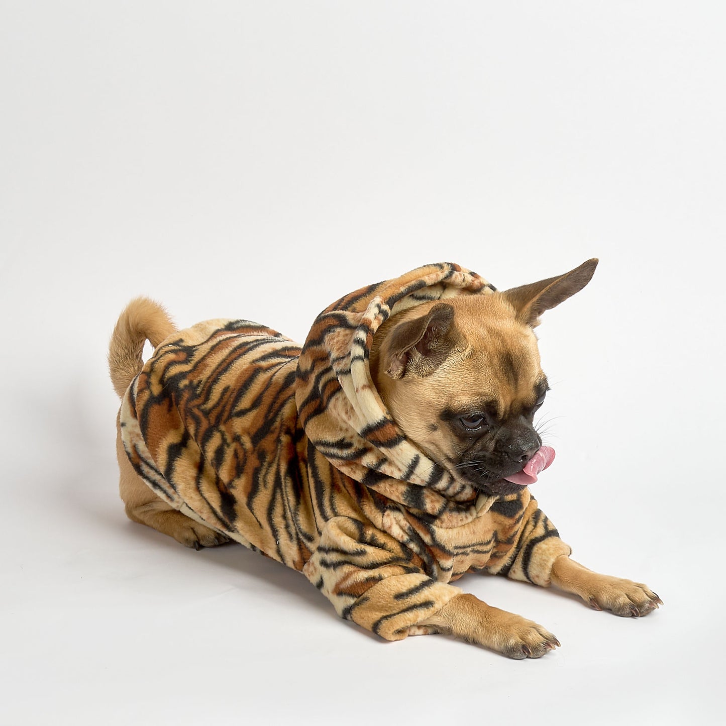 Dog Fleece Hoodie - TIGRRR!