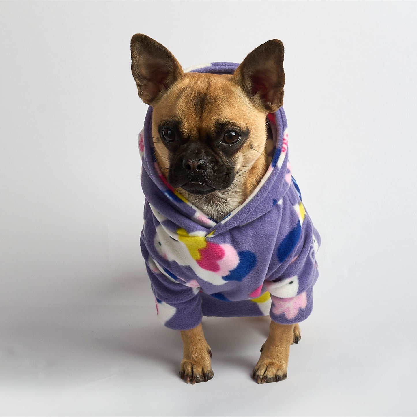 Dog Fleece Hoodie - Unicorn Dreams