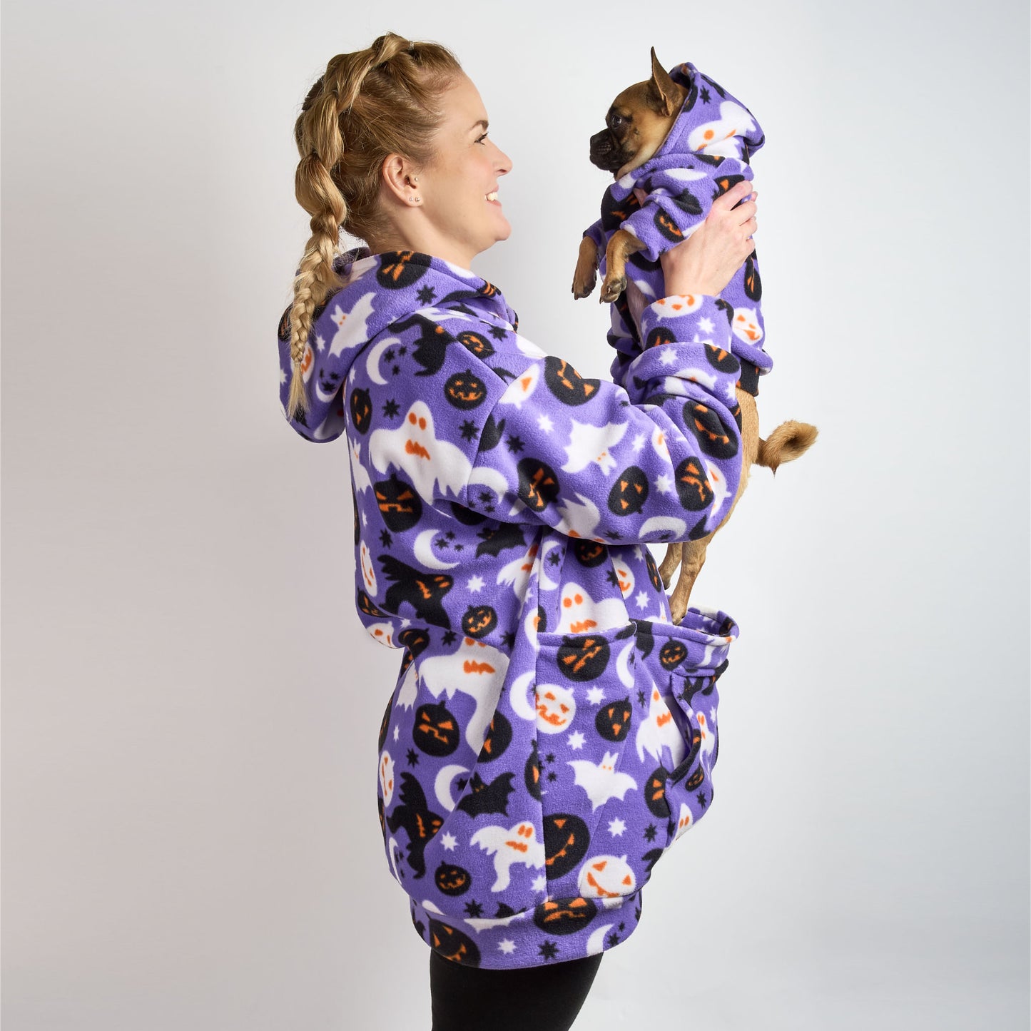 Human Unisex Fleece Hoodie - TREATS ONLY