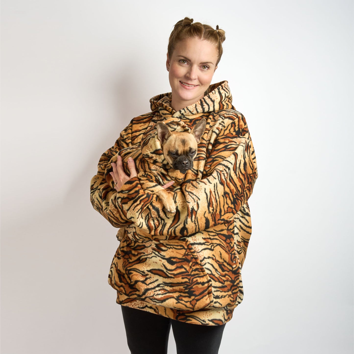 Human Unisex Fleece Hoodie - TIGRRR!