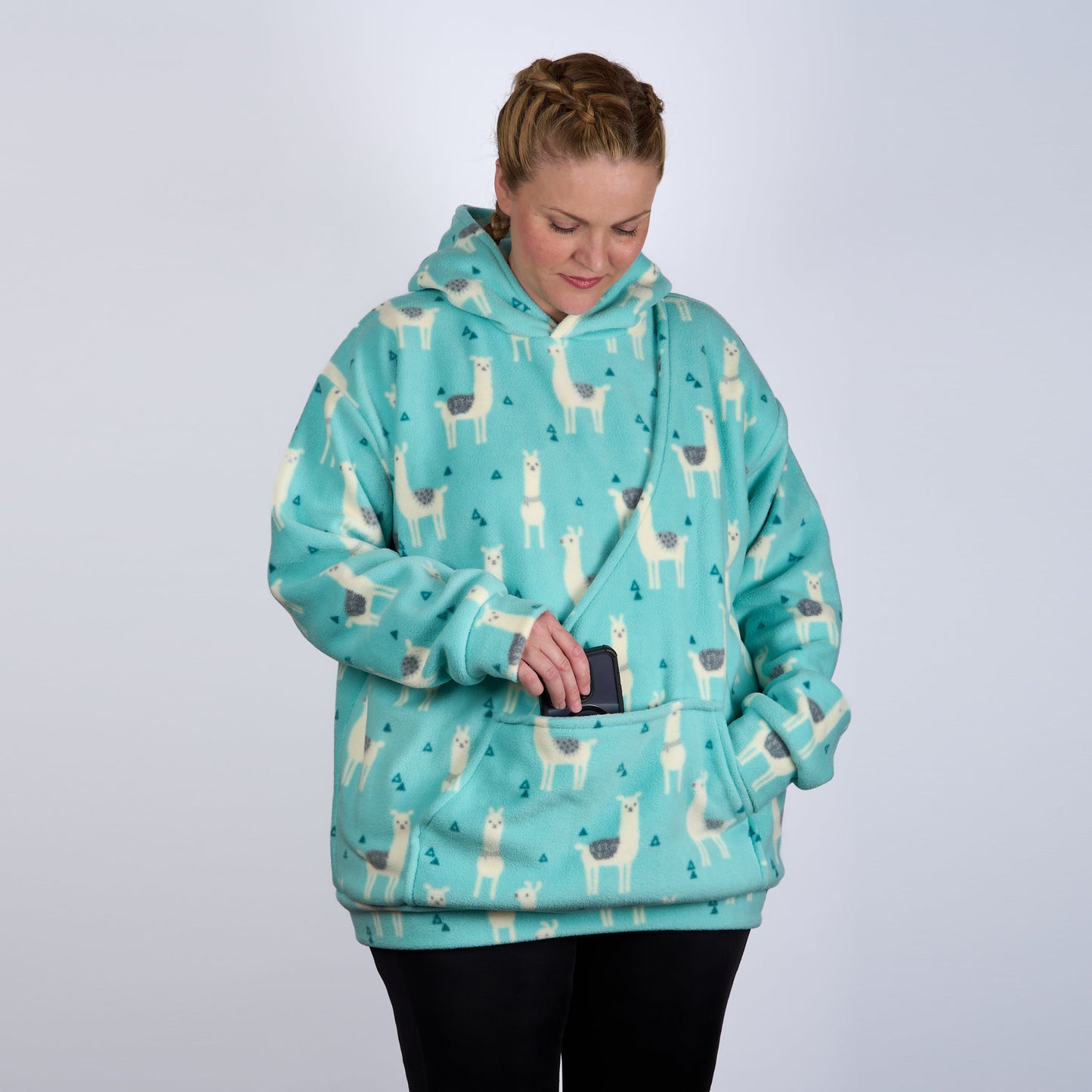 Poochy Pocket Hoodie Drama Llama 2.0