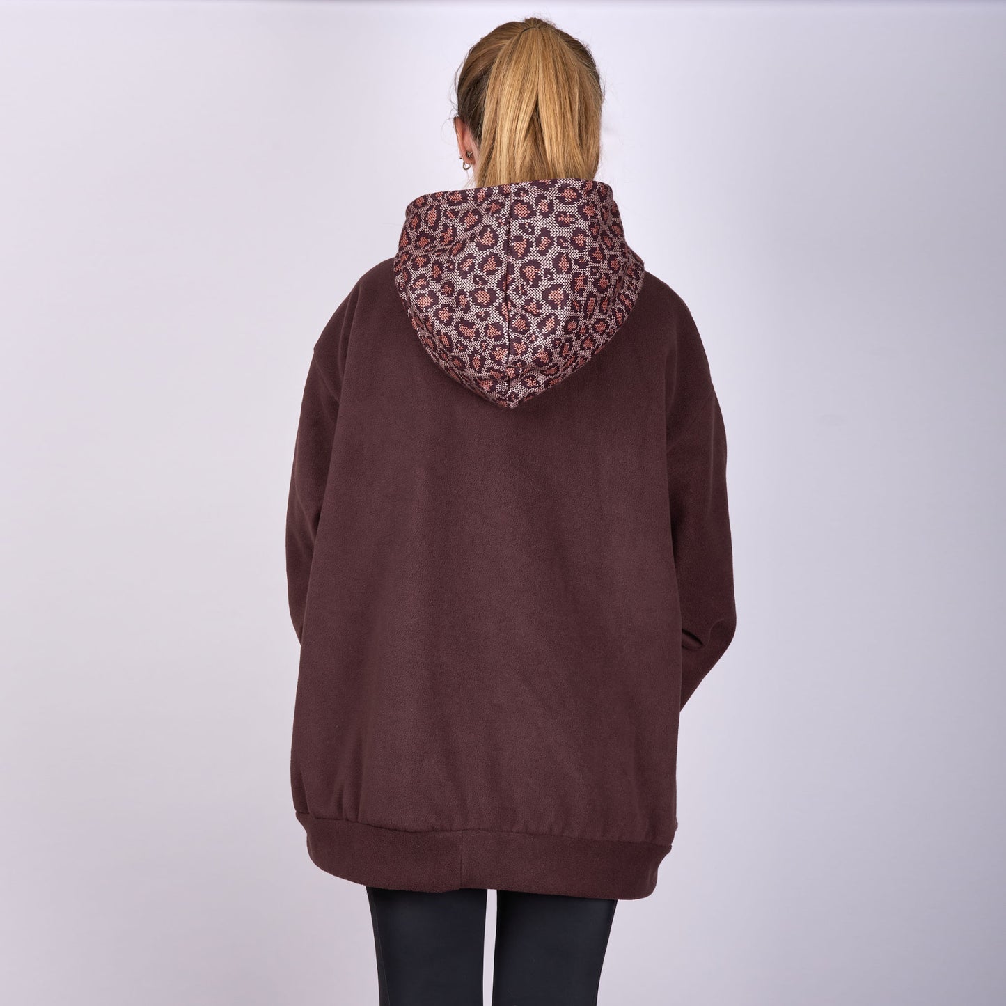 Poochy Pocket Hoodie Lovely Leopard