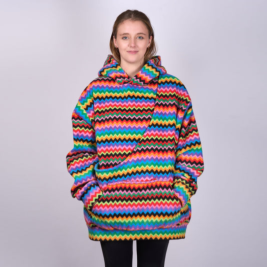 Poochy Pocket Hoodie Zig Zag 2.0