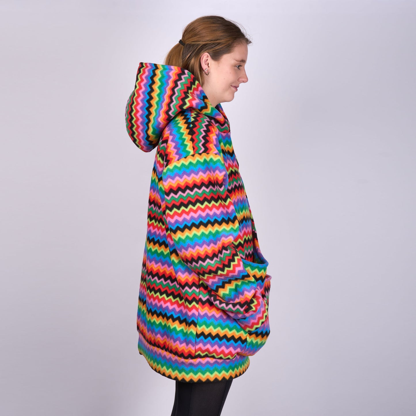 Poochy Pocket Hoodie Zig Zag 2.0